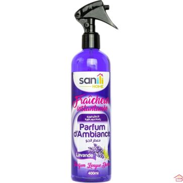 DÉSODORISANT PARFUM LAVANDE 400 ML POUR MAISON ET TISSUS