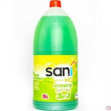 NETTOYANT SOLS PARFUM FLEUR D’ORANGER 5 LITRES MULTI USAGES DÉSINFECTANT DÉSODORISANT