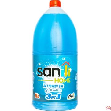 NETTOYANT SOLS PARFUM FRAÎCHEUR 5 LITRES MULTI USAGES DÉSINFECTANT DÉSODORISANT