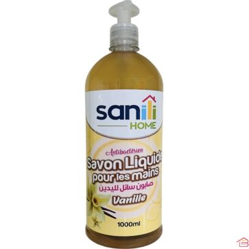 SAVON LIQUIDE POUR LES MAINS VANILLE 1 LITRE PH NEUTRE ANTIBACTÉRIEN