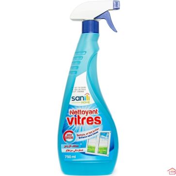 NETTOYANT VITRE 750 MILLILITRES SANILI POUR SURFACES VITRÉES ET BRILLANTES