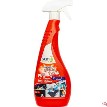 NETTOYANT POUR ÉCRANS SANILI PULVÉRISATEUR 750 ML SANS ALCOOL