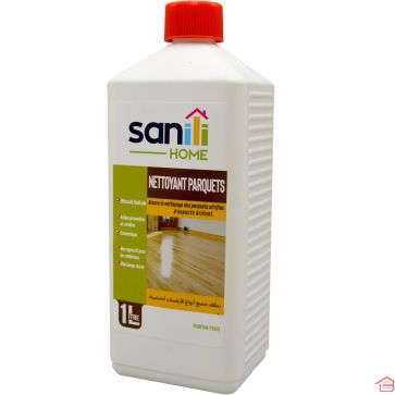 NETTOYANT PARQUET ET SOLS SANILI FLACON 1 L TOUS TYPES DE FINITIONS ET REVÊTEMENTS
