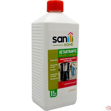 DÉTARTRANT MULTI USAGE SANILI 1 LITRE POUR APPAREILS MÉNAGERS ET SURFACES ENCRASSÉES
