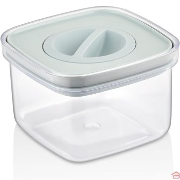 BOÎTE ALIMENTAIRE HERMÉTIQUE 500 ML EN PLASTIQUE TRANSPARENT AVEC COUVERCLE ÉTANCHE SANS BPA