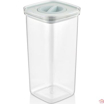 BOÎTE ALIMENTAIRE HERMÉTIQUE 1700 ML EN PLASTIQUE TRANSPARENT AVEC COUVERCLE ÉTANCHE SANS BPA