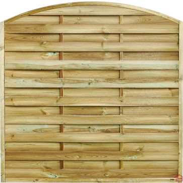 PANNEAU OCCULTANT EN BOIS MASSIF ARC LUCAS 180 X 180 CM TRAITÉ AUTOCLAVE