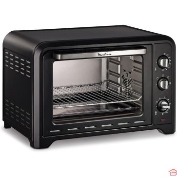 FOUR ÉLECTRIQUE CHALEUR TOURNANTE MOULINEX OPTIMO 39L NOIR 2000W