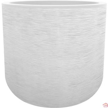 POT ROND POLYPROPYLENE EDA GRAPHIT UP BLANC CERUSE 50 CM 67 L