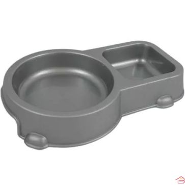 GAMELLE DUO POUR CHAT 22,5 CM ANTIDÉRAPANTE GOOD GIRL