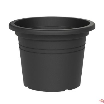 POT DE FLEUR ROND ANTHRACITE 40 CM TERA