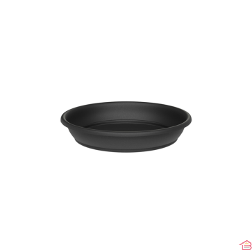 SOUCOUPE RONDE SAUCER ANTHRACITE 28 CM TERA