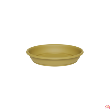 SOUCOUPE RONDE SAUCER OCRE 28 CM TERA
