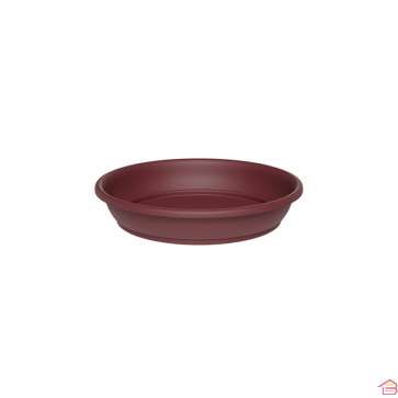 SOUCOUPE RONDE SAUCER RAISIN ROUGE 28 CM TERA