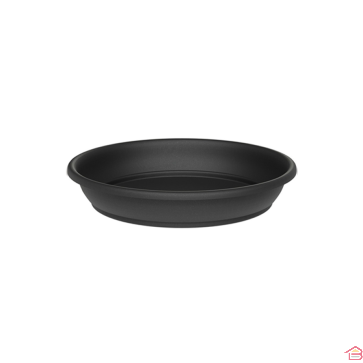 SOUCOUPE RONDE SAUCER ANTHRACITE 40 CM TERA