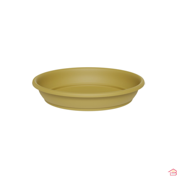 SOUCOUPE RONDE SAUCER OCRE 40 CM TERA