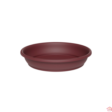 SOUCOUPE RONDE SAUCER RAISIN ROUGE 40 CM TERA