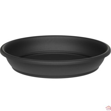SOUCOUPE RONDE SAUCER ANTHRACITE 54 CM TERA