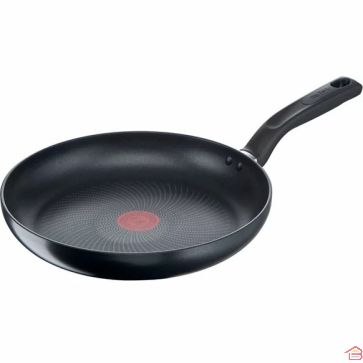POÊLE ANTIADHÉSIVE TEFAL 24 CM COMPATIBLE INDUCTION EN ALUMINIUM NOIR