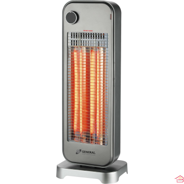 CHAUFFAGE ÉLECTRIQUE GENERAL 900 W AVEC DOUBLE RÉGLAGE DE PUISSANCE ET FONCTION OSCILLANTE