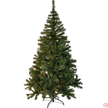 SAPIN DE NOËL ARTIFICIEL VERT 180 CM AVEC SUPPORT MÉTAL ET 519 BRANCHES RÉALISTIQUES