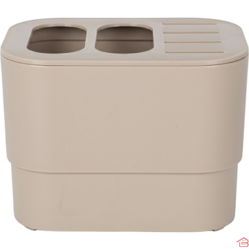 ÉGOUTTOIR À COUVERTS DE CUISINE EN PLASTIQUE AVEC COMPARTIMENTS STUFF