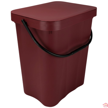 BAC AVEC COUVERCLE EN PLASTIQUE 21 L EASYTOGO 385X350X245 MM