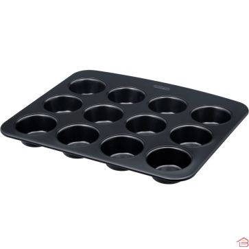 MOULE À MUFFINS 12 EMPREINTES ANTIADHÉSIF GLIDE PYREX