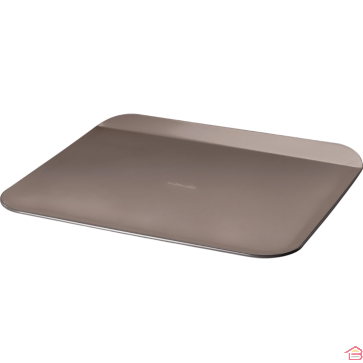 PLAQUE À BISCUITS GREEN RAY ANTIADHÉSIVE EN ACIER 40 X 35 CM COULEUR VERTE