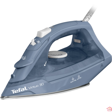 FER À REPASSER VAPEUR TEFAL VIRTUO 30 PUISSANCE 2000 W SEMELLE CÉRAMIQUE