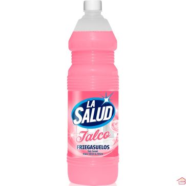 NETTOYANT LAVE SOL PARFUM TALC 1,5 LITRE NETTOYANT BRILLANT MULTI SURFACES LA SALUD