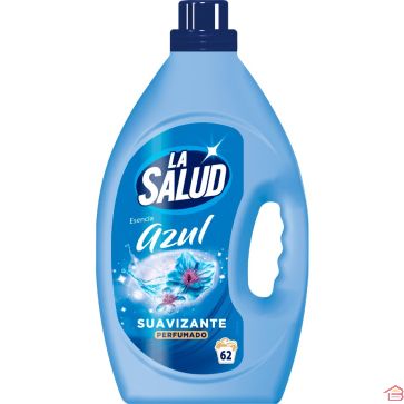 ASSOUPLISSANT LINGE PARFUM FRAIS INTENSE ESENCE BLEUE 2,8 LITRES LA SALUD