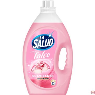 ASSOUPLISSANT LINGE PARFUM TALC FRAIS INTENSE 2,8 LITRES LA SALUD