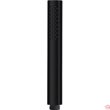 DOUCHETTE DE DOUCHE NOIR MAT 1 JET ANTICALCAIRE AVEC ÉCONOMISEUR D’EAU