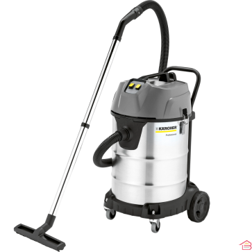 ASPIRATEUR EAU ET POUSSIÈRE PROFESSIONNEL 70 L DOUBLE MOTEUR EN ACIER INOXYDABLE KÄRCHER NT 70/2 ME CLASSIC 220 V
