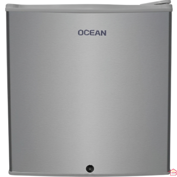 MINI BAR RÉFRIGÉRATEUR TABLE TOP 47 LITRES SILVER CLASSE ÉNERGÉTIQUE A+ OCEAN