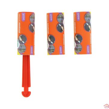BROSSE ADHESIVE AVEC 2 RECHARGES