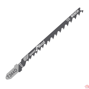 JEU DE LAMES SCIE SAUTEUSE T244D - BOSCH
