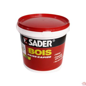 COLLE A BOIS PRISE RAPIDE 500G SADER