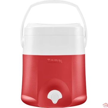 JERRICAN ISOTHERME 6 LITRES EN PLASTIQUE ALIMENTAIRE AVEC MICROFILTRE ET POIGNÉE DE TRANSPORT