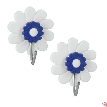 SET 2 CROCHET ADHESIF METALTEX