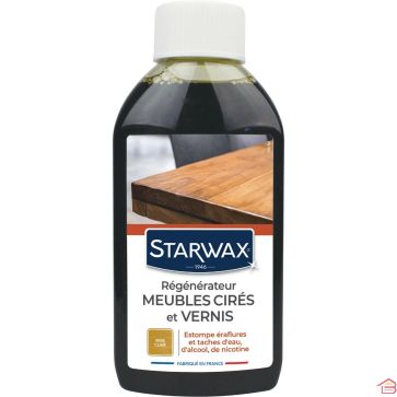 RÉGÉNÉRATEUR MEUBLES EN BOIS CIRÉS OU VERNIS BOIS CLAIRS 250 ML