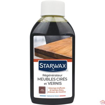 RÉGÉNÉRATEUR POUR MEUBLES EN BOIS CIRÉS ET VERNIS FONCÉS 250 ML