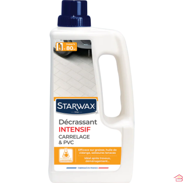 DÉGRAISSANT DÉCRASSANT INTENSIF POUR CARRELAGES ET SOLS PLASTIQUES 1 LITRE