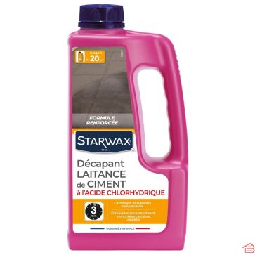 DÉCAPANT LAITANCE DE CIMENT 1 L