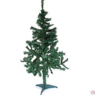SAPIN VERT COLMAR 120 CM AVEC 200 TÊTES DE 7 CM