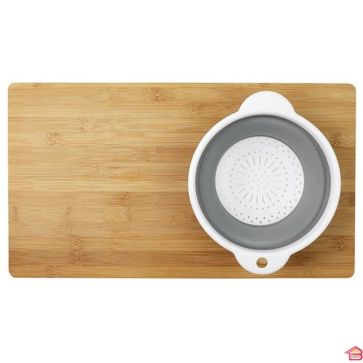  PLANCHE A DECOUPER BAMBOU PASSOIRE INTEGREE M18