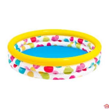 PISCINE ENFANTS 3 BOUSINDS 168X41 CM GEOMETRIE INTEX