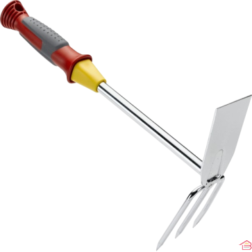 SERFOUETTE TROIS DENTS EN ACIER LNK AVEC MANCHE ERGONOMIQUE ANTIDÉRAPANT