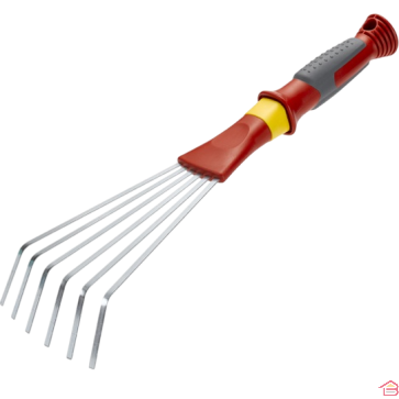 BALAI À MAIN À DENTS PLATES 11,5 CM AVEC REVÊTEMENT ANTIDÉRAPANT LDK